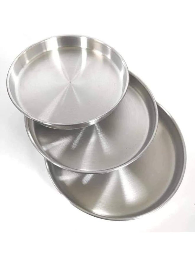 3-Piece Baking Tray Set – High-Quality Pizza & Basbousa Trays for Cooking and Baking T - Image 4